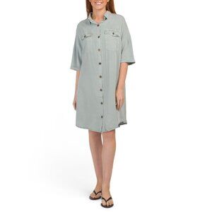 WEARABLES BY XCVI Dew Drop Bradford Shirt Dress